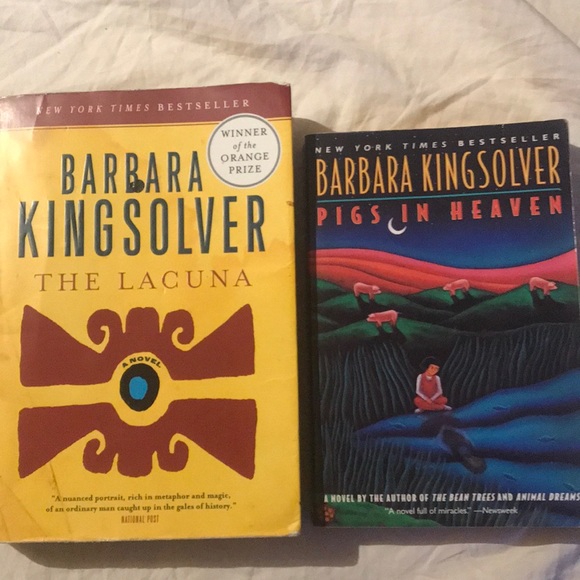 Barbara Kingsolver The Lacuna and Pigs in Heaven 2 novel bundle - Picture 1 of 2